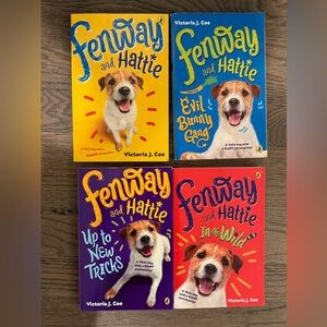 Fenway and Hattie Book Set | Books 1–4 | Victoria J. Coe | Like New